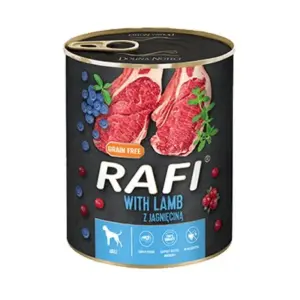 Karma dla psa RAFI jagnięcina borówka żurawina 800g