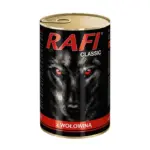 Karma dla psa RAFI wołowina w sosie 1240g