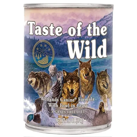 Karma dla psa TASTE OF THE WILD Wetlands Canine dzikie ptactwo 390g