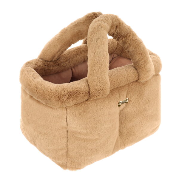 Legowisko torba PETSTORIES furry różne kolory 34x22x25cm 2 Legowisko torba PETSTORIES furry różne kolory 34x22x25cm