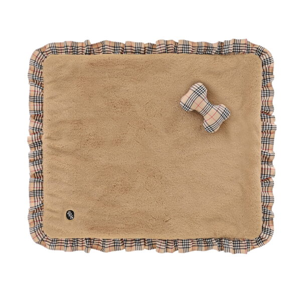 Luksusowa mata z zabawką PETSOTRIES london 85x75cm Luksusowa mata z zabawką PETSOTRIES london 85x75cm