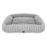 Luksusowe legowisko PETSTORIES cloud square szare S 50cm
