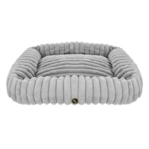 Luksusowe legowisko PETSTORIES cloud square szare S 50cm