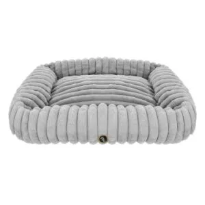 Luksusowe legowisko PETSTORIES cloud square szare S 50cm