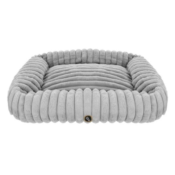 Luksusowe legowisko PETSTORIES cloud square szare S 50cm