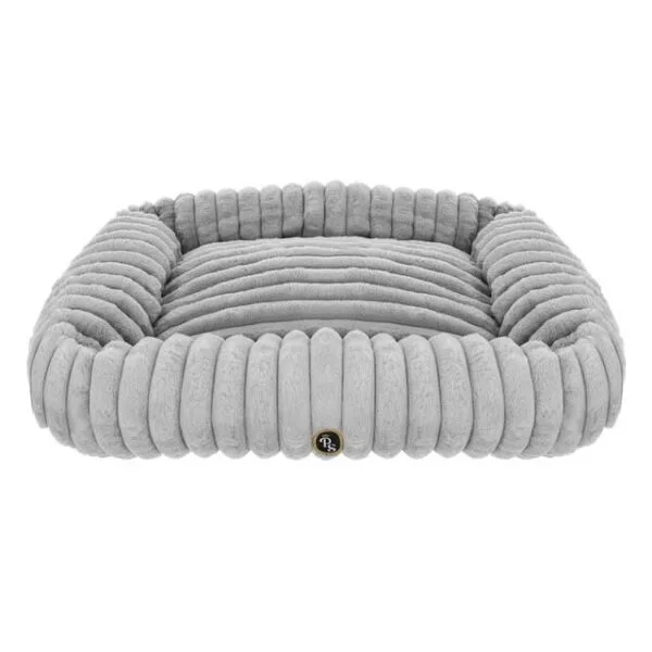 Luksusowe legowisko PETSTORIES cloud square szare S 50cm