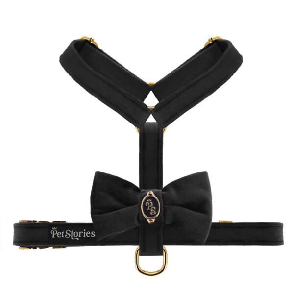 Luksusowe szelki guard PETSTORIES velvet bow różne kolory XS S M