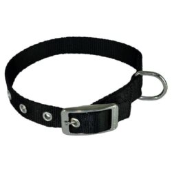 Obroża dla psa CHABA taśma 25mm-70cm czarna