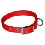 Obroża dla psa CHABA taśma 30mm-80cm czerwona