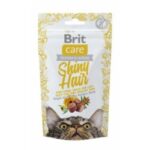 Przysmaki dla kota BRIT CARE shiny hair 50g