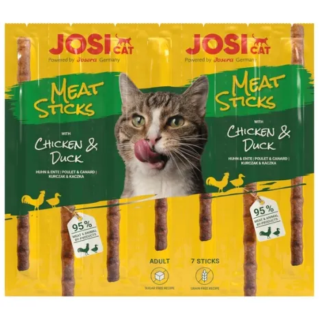Przysmaki dla kota JOSERA JosiCat meat sticks kura kaczka 7x5g