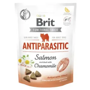 Przysmaki dla psa BRIT CARE antiparasitic łosoś rumianek 150g
