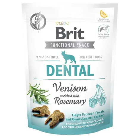 Przysmaki dla psa BRIT CARE dental dziczyzna rozmaryn 150g