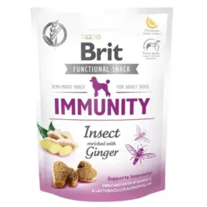 Przysmaki dla psa BRIT CARE immunity owady imbir 150g