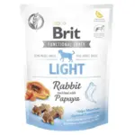 Przysmaki dla psa BRIT CARE light królik papaja 150g