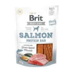 Przysmaki dla psa BRIT jerky łosoś 80g