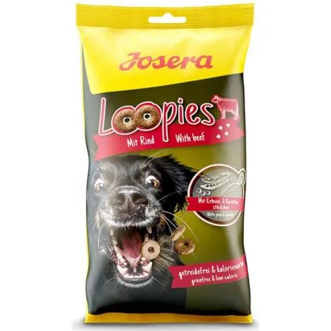 Przysmaki dla psa JOSERA Loopies wołowina 150g Przysmaki dla psa JOSERA Loopies wołowina 150g