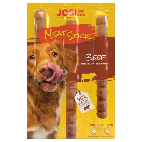 Przysmaki dla psa JOSERA Meat sticks wołowina 3x11g Przysmaki dla psa JOSERA Meat sticks wołowina 3x11g