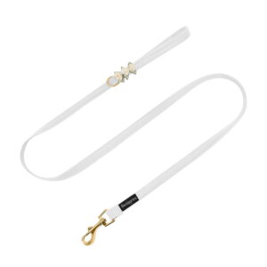 Smycz PETSTORIES innocence biała L 150cm