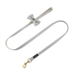 Smycz PETSTORIES velvet bow różne kolory M L 150-200cm