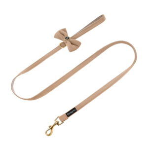 Smycz PETSTORIES velvet bow różne kolory M L 150-200cm