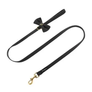 Smycz PETSTORIES velvet bow różne kolory M L 150-200cm