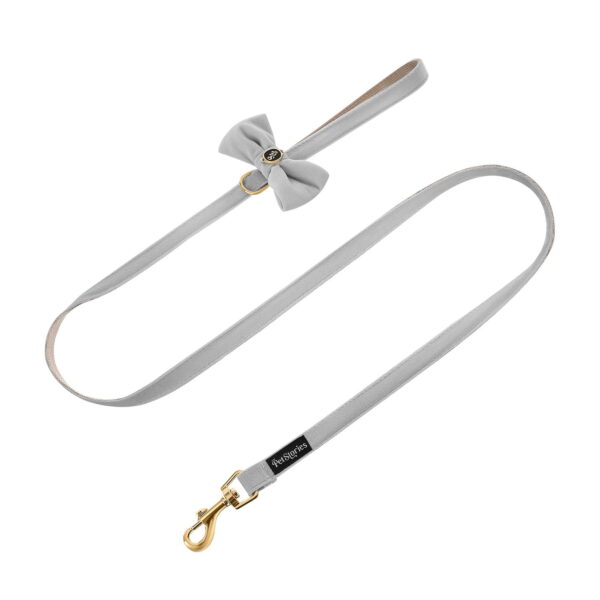 Smycz PETSTORIES velvet bow różne kolory M L 150-200cm Smycz PETSTORIES velvet bow różne kolory M L 150-200cm