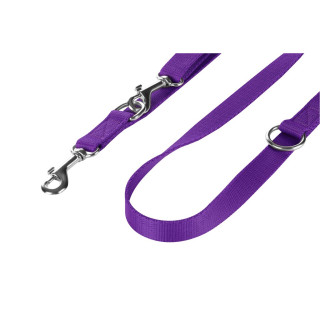 Smycz dla psa CHABA regulowana 10mm-260cm fioletowa