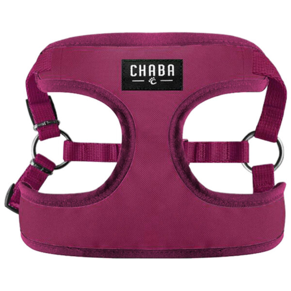 Szelki dla psa CHABA COMFORT bordowe L