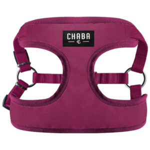 Szelki dla psa CHABA COMFORT bordowe S