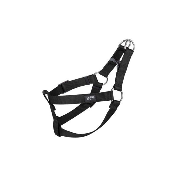 Szelki dla psa CHABA regulowane 4 70cm czarne Szelki dla psa CHABA regulowane 4 70cm czarne