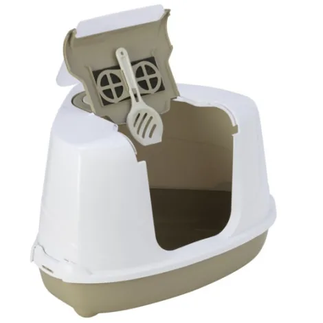 Toaleta YARRO narożna z filtrem beż 2 Toaleta YARRO narożna z filtrem beż