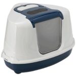 Toaleta YARRO narożna z filtrem granat