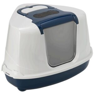 Toaleta YARRO narożna z filtrem granat