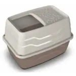 Toaleta dla kota YARRO z wyjściem od góry beż 56cm