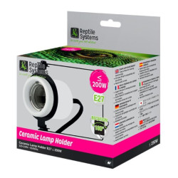 Ceramiczny uchwyt do lamp REPTILE As E27