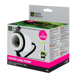 Ceramiczny uchwyt do lamp REPTILE As E27