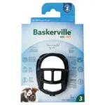 Kaganiec dla psa BASKERVILLE Ultra-3 czarny 28cm