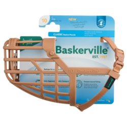 Kaganiec dla psa BASKERVILLE classic 10 beżowy 36cm
