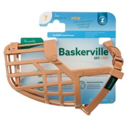 Kaganiec dla psa BASKERVILLE classic 7 beżowy 30cm Kaganiec dla psa BASKERVILLE classic 7 beżowy 30cm