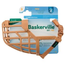 Kaganiec dla psa BASKERVILLE classic 8 beżowy 32cm