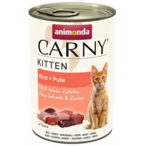 Karma dla kota ANIMONDA carny kitten wół indyk 400g
