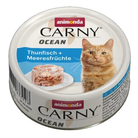 Karma dla kota ANIMONDA carny ocean tuńczyk owoce morza 80g Karma dla kota ANIMONDA carny ocean tuńczyk owoce morza 80g