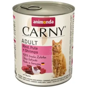Karma dla kota ANIMONDA carny wół indyk krewetki 800g