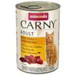 Karma dla kota ANIMONDA carny wół kacze serca 400g