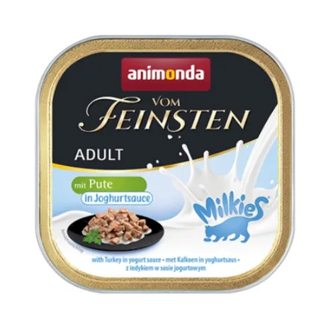 Karma dla kota ANIMONDA feinsten milkies mleko indyk 100g