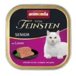 Karma dla kota ANIMONDA feinsten senior jagnię 100g