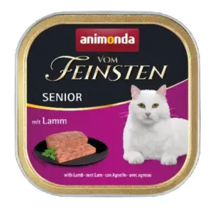 Karma dla kota ANIMONDA feinsten senior jagnię 100g