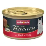Karma dla kota ANIMONDA feinsten wół kaczka mus 85g