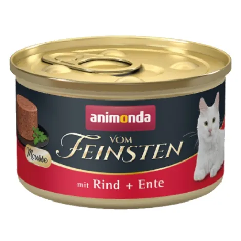 Karma dla kota ANIMONDA feinsten wół kaczka mus 85g